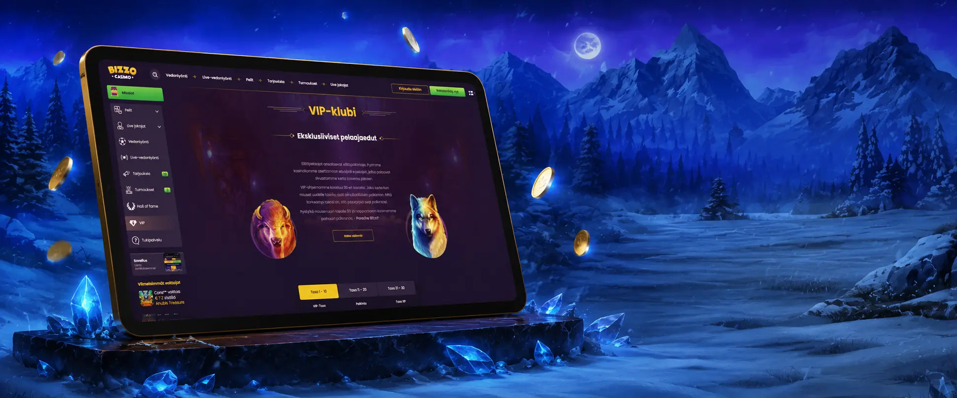Kirjautuminen Bizzo Casino tilille Kirjautuminen Bizzo Casino tilille